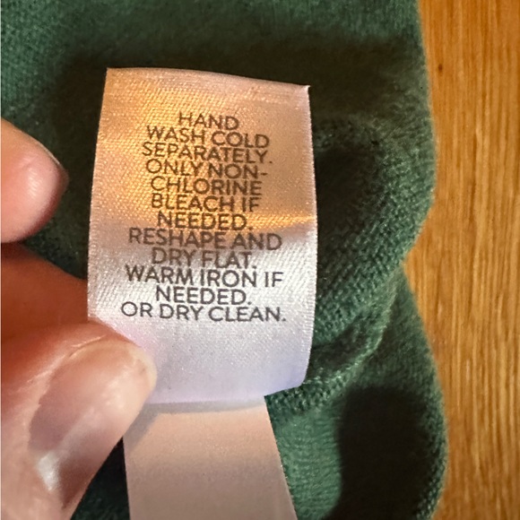 J. Jill Evergreen Dandelion Pullover Cotton Sweater, Size XS, NWT - Picture 6 of 7